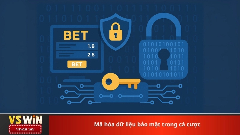 Mã hóa dữ liệu bảo mật trong cá cược